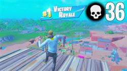 36 Elimination Solo Vs Squads Win Full Gameplay Fortnite Chapter 3 Season 2 (PS4 Controller)

