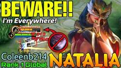 BEWARE! Natalia NonStop Hunting! - Top 1 Global Natalia by Coleenb214 - Mobile Legends
