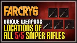 Far Cry 6 Sniper Rifles Where To Find
