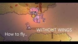 How to fly pony town on phone