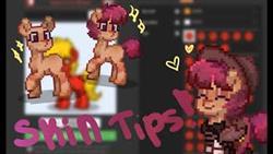 How To Make A Cool Skin In Pony Town
