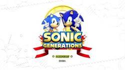 Sonic generation walkthrough