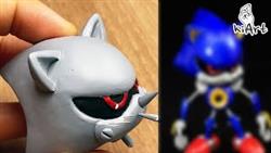 Video Sculpting Metal Sonic
