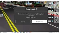 What does error 260 mean in roblox