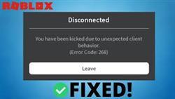 What does error 269 mean in roblox