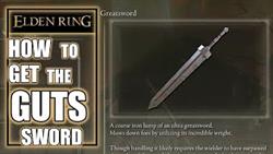 Where to find gats sword in elden ring