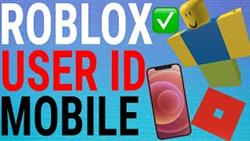 Where to find id in roblox on phone