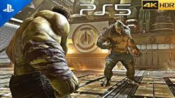 (PS5) Marvels Avengers - Hulk Vs Abomination Boss Fight  [4K HDR 60 FPS GAMEPLAY]
