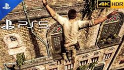 (PS5) Uncharted 3 - INSANE PARKOUR CHASE MISSION | High Graphics Gameplay [4K 60FPS HDR]
