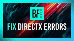 Battlefield 2042 error directx 12