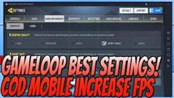 Call of duty mobile settings for pc