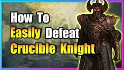 Crucible knight elden ring how to win