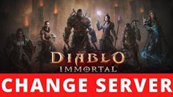 Diablo immortal how to change server