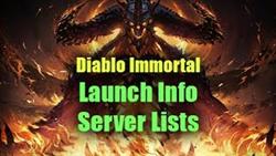 Diablo Immortal How To Choose A Server
