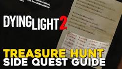 Dying light 2 treasure hunt code