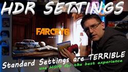 Far cry 6 hdr settings