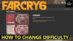 Far Cry 6 Unavailable To Change Difficulty Settings
