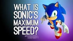 How Many Kmh Does Sonic Run

