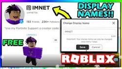 How To Change Nickname In Roblox
