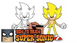 How To Draw Golden Sonic
