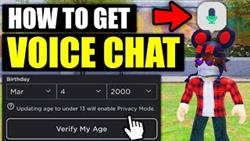 How to enable voice chat in roblox