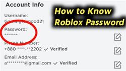 How to find out your password in roblox