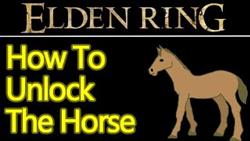 How To Get Horse In Elden Ring
