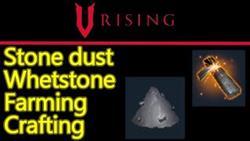 How to get rock dust in v rising
