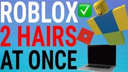 How to join hair in roblox on pc