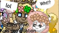 How to kiss in pony town on phone