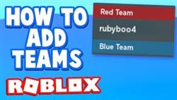 How To Make 2 Teams In Roblox Studio
