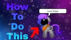 How to make a chimera in pony town cross