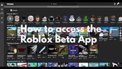 How To Make Beta Roblox

