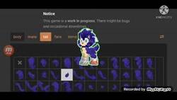 How to make sonic in pony town