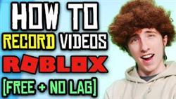 How to make video on pc in roblox