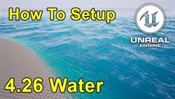 How to make water in unreal engine 4