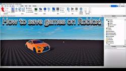 How To Save Map In Roblox Studio
