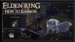 How to use bell in elden ring