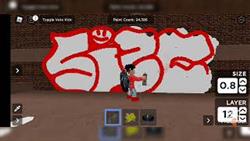 Map in roblox where you can draw graffiti