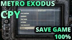 Metro Exodus Lost Saves
