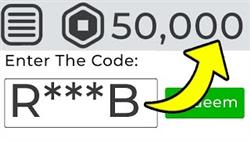 Secret code in roblox robux