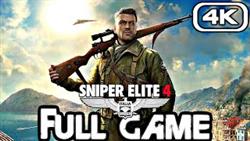 SNIPER ELITE 4 Gameplay Walkthrough FULL GAME (4K 60FPS) No Commentary