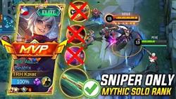 SNIPER ONLY IN MYTHIC - SOLO RANK | TOP GLOBAL BEATRIX