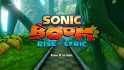 Sonic boom rise lyric walkthrough play