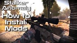 Stalker anomaly how to install mods