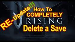 V Rising How To Delete Save
