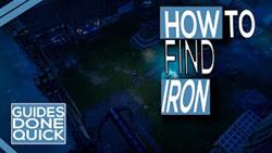 V rising iron ore where to find