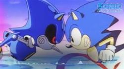 What Does The White Hedgehog Look Like From The Cartoon Sonic passing