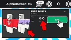Where to find free clothes in roblox