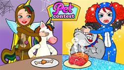 WOW! Surprising Pet Contest - Demon Poppy Playtime VS Angel Rapunzel | Paper Dolls Story Animation
